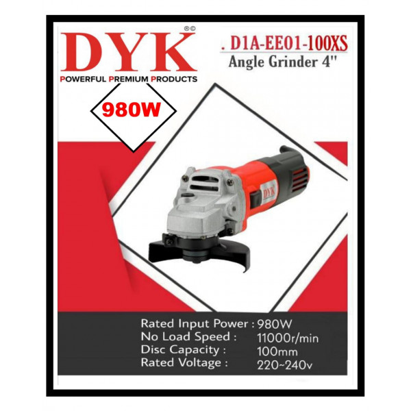 Dyk 100AXS Angle Grinder